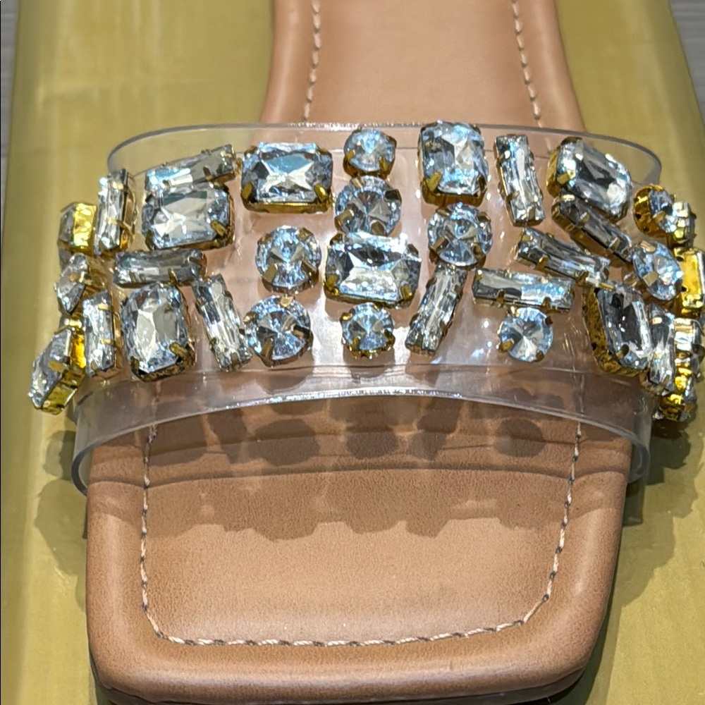 Thalia Sodi Crystal Embellished Sandals - Picture 3 of 4